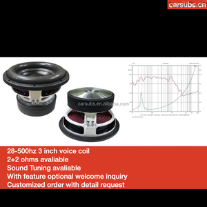 FS 28hz Strong Bass 12" Car Bass Subwoofer Speaker Competition Sub RMS 2000W 4+4ohm 12 Inch 4000W Peak SPL Car Subwoofer
