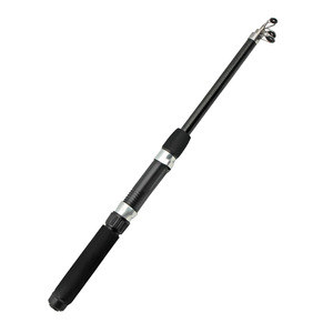 Telescopic Fishing Rod 2 Meter Medium Fast Action For Bass Lure Rod Reservoir Pond Use SIC Guides - Product Image 1