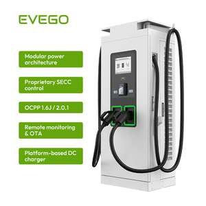 Зарядное устройство EVEGO для электромобилей, универсальное, коммерческое, с сертификатами TUV CE, 120 кВт, CCS1, быстрая зарядка постоянным током, напрямую от производителя - Product Image 4