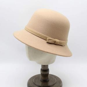 Elegant <b>White</b> <b>Bucket</b> Hat with Ribbon Bow for Women Lady Wedding Church Wholesale for Casual Party Outdoor Scenes - Product Image 2