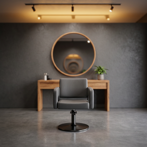 Modern Glass <b>Salon</b> Mirror with LED Lights for Hairdressing Bedroom Mall Hotel Gym Use-<b>Salon</b> Equipment - Product Image 3