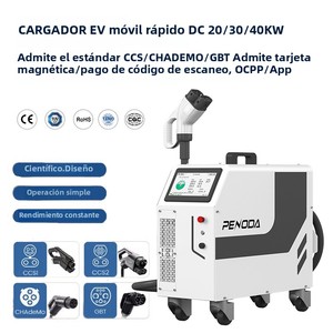 20KW 30KW 40KW chargeur <span class=keywords><strong>solaire</strong></span> Ev Station <span class=keywords><strong>de</strong></span> charge rapide Dc Station <span class=keywords><strong>de</strong></span> charge <span class=keywords><strong>de</strong></span> véhicule <span class=keywords><strong>de</strong></span> <span class=keywords><strong>voiture</strong></span> <span class=keywords><strong>électrique</strong></span> DC avec câble TPU 5m Ocpp 1.6 - Product Image 4