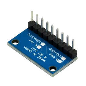 Módulo Indicador LED de Cátodo Común Azul de 8 Bits, 3.3V <span class=keywords><strong>5V</strong></span>, Kit de Bricolaje para Raspberry Pi 4 <span class=keywords><strong>Nodemcu</strong></span> <span class=keywords><strong>V3</strong></span> - Product Image 5