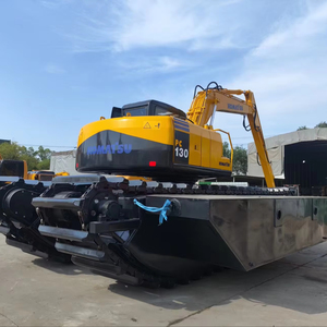 Excavadora Komatsu Usada PC240, Komatsu Pc200/240/450, Barcaza de Pontones, Tren de Rodaje Anfibio para Excavadora Hitachi - Product Image 1