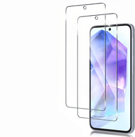 Protection d'écran en verre trempé 9H pour téléphone portable avec revêtement oléophobe compatible avec les coques, pour Samsung Galaxy S26 S26 Plus S26 Ultra