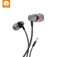 Écouteurs tressés pour iphone et android, nouvelle collection, prise 3.5mm, vente en gros