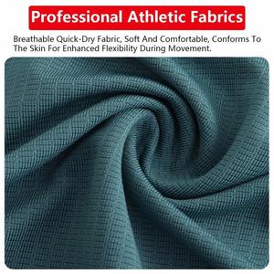 T-shirt de sport pour homme, coupe ajustée, séchage rapide, léger, manches longues, en soie glacée, pour l'entraînement et le fitness en extérieur - Product Image 4