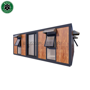 Casa de contenedores expandible de 40 pies Villa prefabricada lista para usar con 3 dormitorios Casa pequeña móvil portátil prefabricada - Product Image 2