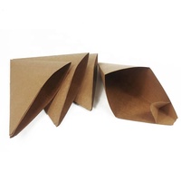 Rouleau de papier kraft biodégradable, boîte de gaufres pour frites, emballage alimentaire à emporter avec logo, nouveau, chine,