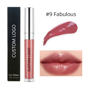 Brillant à lèvres liquide végétalien hydratant à la <span class=keywords><strong>vitamine</strong></span> E, personnalisable avec logo, haute qualité, OEM, marque privée, saveur chocolat chaud, vente chaude - Product Image 3