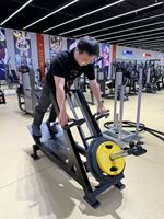 Machine à Rameur Incliné Réglable Mpks CXA-30 à Charge de Plaques en Acier pour la Salle de Sport