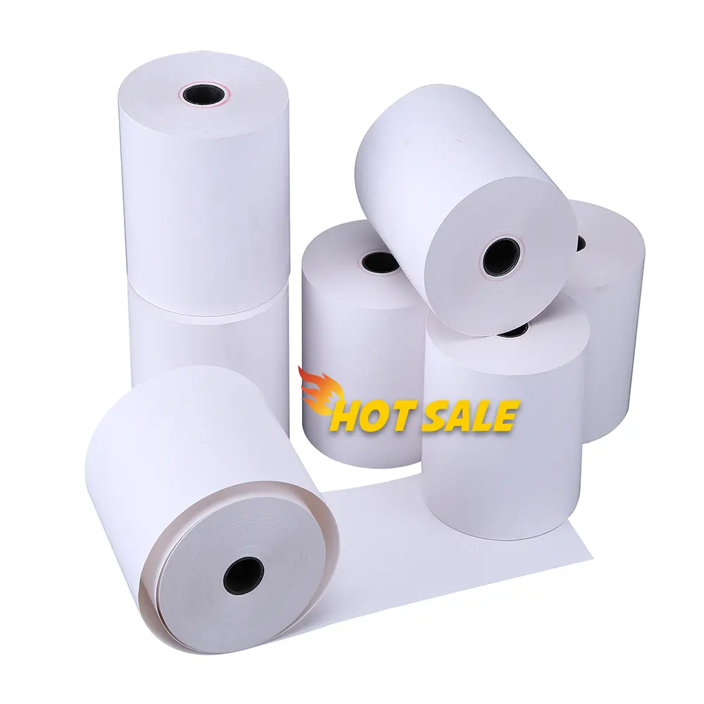 Customizable Packaging Heat Sensitive Coated Restaurant Hotel Printer Cash Register Thermal Paper Roll