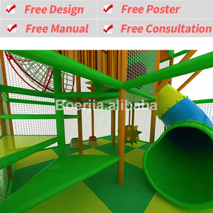 Equipo de Juegos Interior para Niños de Colores Vibrantes con Escalador Arcoíris Suave y Toboganes Divertidos para Guarderías - Product Image 2