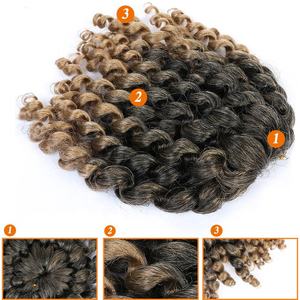 8 inç katı renkler değnek kıvırmak tığ örgüler <span class=keywords><strong>20</strong></span> kökleri kıvırmak  sentetik tığ örgü örgüler saç uzatma siyah kadınlar için - Product Image 3