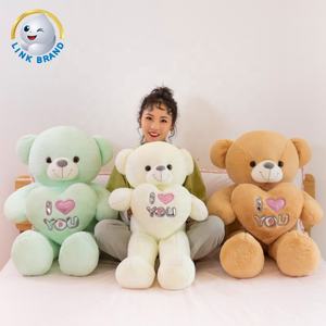 Custom Hot Selling PP Cotton Filled <b>Stuffed</b> Animal Brown Bear Plush <b>Toy</b> Pillow with Custom Sizes and Custom Logo for Unisex Gift - Product Image 2