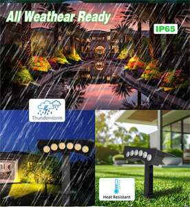 <span class=keywords><strong>Projecteur</strong></span> de décoration de pelouse extérieur étanche IP65 à énergie <span class=keywords><strong>solaire</strong></span> pour l'éclairage des arbres de jardin à usage domestique - Product Image 4