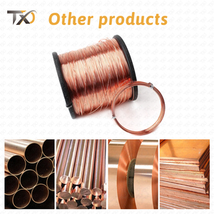 Nuevo <span class=keywords><strong>Precio</strong></span> por <span class=keywords><strong>kg</strong></span>, Alambre de Aleación Rojo de 6mm, <span class=keywords><strong>Chatarra</strong></span> de Alambre Eléctrico, 42 AWG, Alta Pureza, Marca TXD - Product Image 4