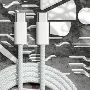 GUOLU CC 2025 Новый Плетеный 60 Вт USB C кабель для передачи данных для мобильного телефона Тип C PD кабель для <span class=keywords><strong>iPhone</strong></span> 16/16 Pro Max/15 Pro нейлоновый эксклюзивный - Product Image 2