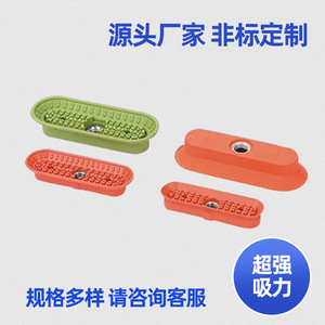 Mandrins à ventouse pneumatiques ovales à plaquettes nervurées pour tour, sans adhésif requis - Product Image 2