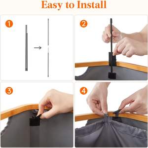 Grands bacs de rangement modernes en tissu organisateurs pliables pour vêtements sales jouets <span class=keywords><strong>panier</strong></span> <span class=keywords><strong>à</strong></span> <span class=keywords><strong>linge</strong></span> paniers de rangement - Product Image 6