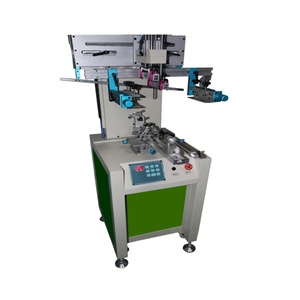 High Semi-Automatic Disposable Bottle Printing Machine Cylinder Screen Printer <b>Plastic</b> <b>Cups</b> Digital Features - Product Image 2