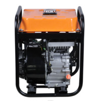 Générateur d'essence silencieux portable OEM/ODM personnalisé en usine, 2,8 kW/3,5 kW, moteur 4 temps, démarrage électrique 24 V CC