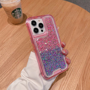 Fundas para Teléfono IVYMAX a Prueba de Golpes con Purpurina, Funda 3 en 1 Resistente de 360 Grados para <span class=keywords><strong>iPhone</strong></span> XR, XS <span class=keywords><strong>Max</strong></span>, 11, <span class=keywords><strong>12</strong></span>, 13, 14, 15, 16 <span class=keywords><strong>Pro</strong></span> <span class=keywords><strong>Max</strong></span> - Product Image 5