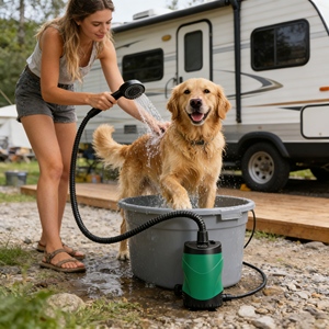 <span class=keywords><strong>Douche</strong></span> <span class=keywords><strong>de</strong></span> camping portable haute performance, pompe à <span class=keywords><strong>douche</strong></span> électrique pour utilisation en extérieur - Product Image 3