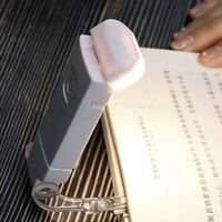 Lampe de lecture LED rechargeable USB TAIKOO à clipser, protection oculaire, portable, à économie d'énergie, en plusieurs couleurs