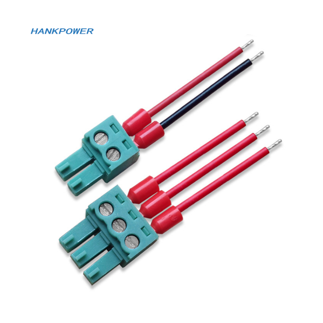 3.81mm 2Pin 5.08mm 3Pin Plug Connector PCB Board With Screw Wire Harness