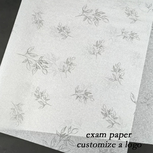 Рулон подарочной упаковочной бумаги из тонкой перерабатываемой пищевой шелковистой бумаги с индивидуальной печатью, односторонний, с четырехцветной глубокой печатью - Product Image 5