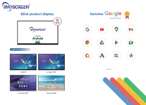 INGSCREEN Tableau Blanc Interactif Android 15 65 75 85 Pouces 8 Go 128 Go pour Conférences et Enseignement - Product Image 2