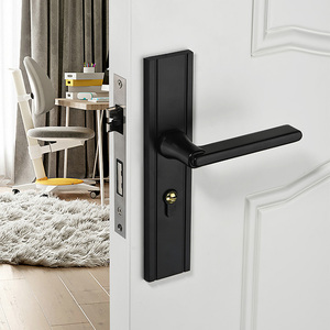 Thời Trang Phong Cách Mới Cửa Phòng Khóa Vàng Và Tay Cầm Cho Cửa Gỗ Nội Thất - Product Image 4