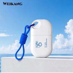 Flacon cosmétique vide en PEHD 40ml 50ml pour crème solaire, emballage <span class=keywords><strong>de</strong></span> <span class=keywords><strong>lotion</strong></span>, conteneur <span class=keywords><strong>de</strong></span> soins personnels, fabrication sur mesure - Product Image 1