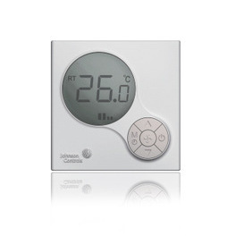 Thermostat Emori T6634 TF20 9JS0 mural électrique pour contrôle CVC, forme carrée - Product Image 1