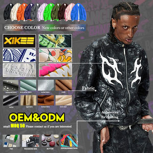 Jaket Hoodie Lari Pria Berkualitas Tinggi Anti Air Bahan Nylon Windbreaker Reflektif 100% Nylon Rajutan Layanan OEM Depan - Product Image 4