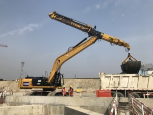 Venta caliente excavadora brazo largo telescópico <span class=keywords><strong>Boom</strong></span> para recoger para SANY HITACHI <span class=keywords><strong>KOMATSU</strong></span> DOOSAN excavadora - Product Image 2