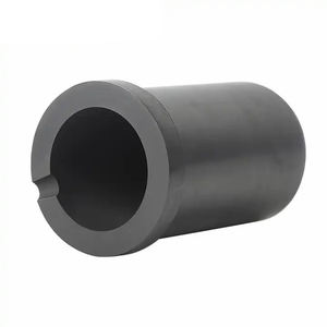 Crisol de grafito de fusión de joyería de oro y plata de 1-8 kg con crisol de sílice fundida a juego para horno de fusión por inducción - Product Image 6