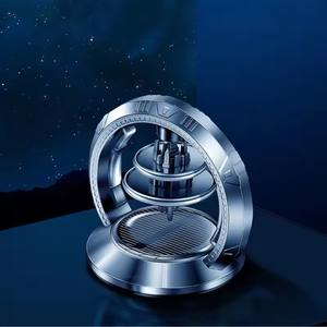 Difusor de aire de aromaterapia con energía solar montado <span class=keywords><strong>en</strong></span> el automóvil con levitación magnética giratoria Diseño fresco Aerosol Spray y tipos de líquidos - Product Image 6