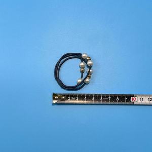 Cuerda trenzada de colores para el cabello, lazo para el cabello para mujer, banda elástica, lazo para el cabello con perlas coreanas Dongdaemun, accesorio sencillo, banda básica para el cabello - Product Image 4