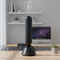 Diffuseur d'arômes électrique de luxe commercial pour huiles parfumées, purificateur d'air compact pour la maison, machine à parfum 100 ml, humidificateur silencieux