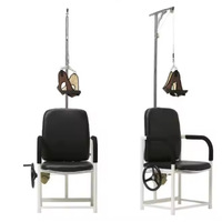Chaise de traction cervicale en acier pour usage domestique, cadre de suspension médical pour étirement du cou, physiothérapie par traction