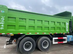 Semi-reboque de caminhão basculante traseiro hidráulico WS em forma de U 50-80 Ton