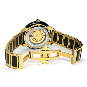 RTS Jade <b>Watch</b> Montre Luxury Automatic Mechanical <b>Watch</b> Skeleton Design Natural Jade <b>Couple</b> <b>Watch</b> - Product Image 6