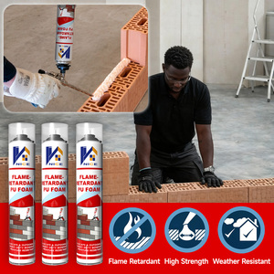 <span class=keywords><strong>Mousse</strong></span> adhésive PU haute performance pour béton, pierre, brique et blocs légers – Séchage rapide, résistante aux intempéries, sans gouttelettes - Product Image 1