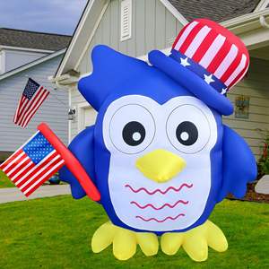 Luces LED del Día <span class=keywords><strong>DE</strong></span> <span class=keywords><strong>LA</strong></span> Independencia Inflable Tío Sam Águila calva Globo <span class=keywords><strong>de</strong></span> nieve <span class=keywords><strong>Arco</strong></span> Carpa Globo Patio interior Decoración al aire libre - Product Image 5