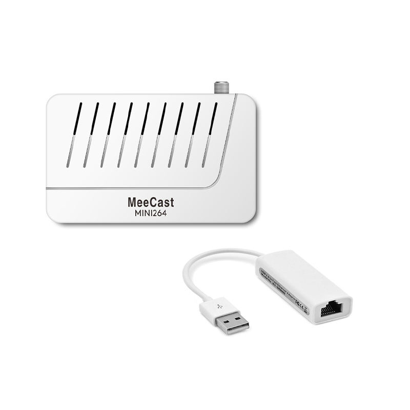 White STB+USB LAN Dongle