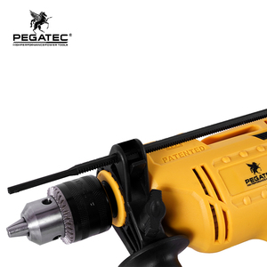 Taladro <span class=keywords><strong>de</strong></span> Impacto PEGATEC <span class=keywords><strong>de</strong></span> 650W con Motor <span class=keywords><strong>de</strong></span> Cobre Puro, Mandril sin Llave <span class=keywords><strong>de</strong></span> 13mm, Control <span class=keywords><strong>de</strong></span> Velocidad Continuo con Avance y Retroceso, y Mango Auxiliar - Product Image 3
