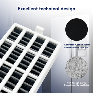 Mulinello W10311524/W10315189/W10335147 sostituzione filtro Hepa carbone attivo fresco per frigorifero per auto e rv - Product Image 4