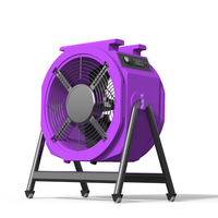 Hochleistungs-Industrielle Axialventilatoren Edelstahlflügel Kugellager Rauchabsaugung Wassersanierung OEM/ODM Anpassbar